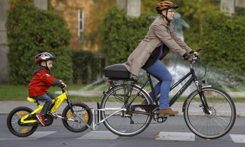 FollowMe Tandemkupplung - Kinder Fahrradanhänger